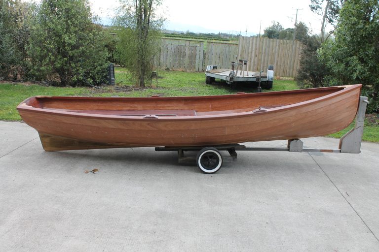 eddy built wooden ski boat - precision marine - inboard